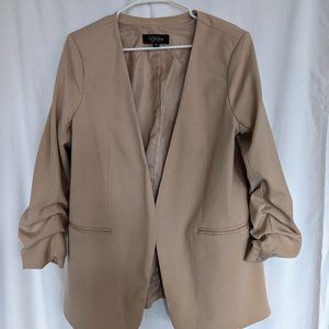 Coffee Shop New York, Tan Blazer